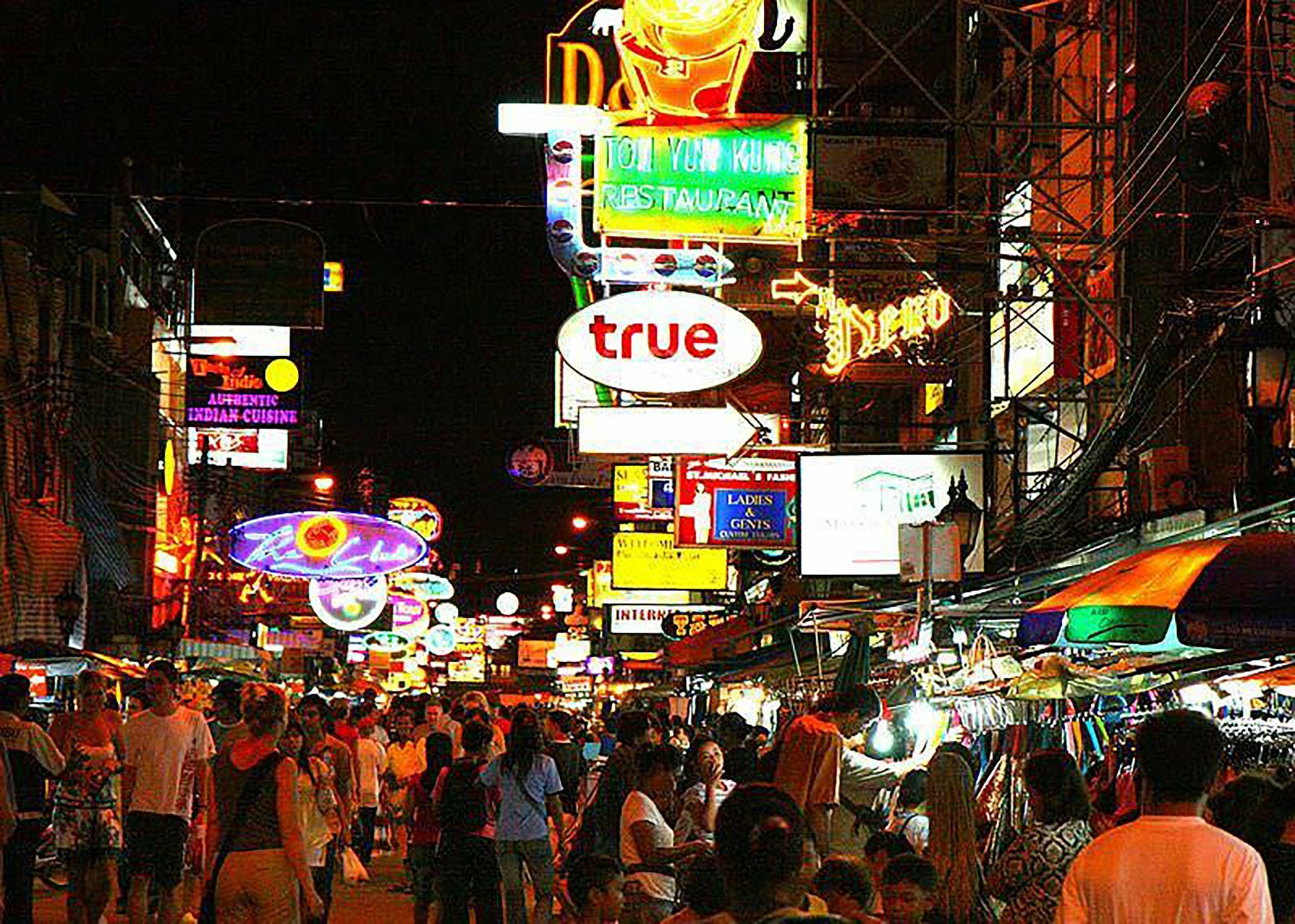 The Twins Hostel Bangkok Esterno foto