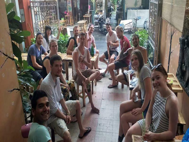 The Twins Hostel Bangkok Esterno foto